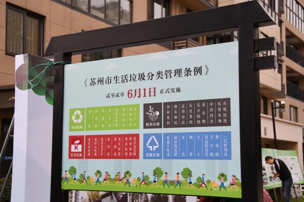 苏州物业行业生活垃圾分类亮点细节展示